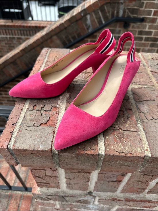 Botkier Shoes - Botkier, Women’s Hot Pink Pointed Toe Slingback SuedePumps size 7